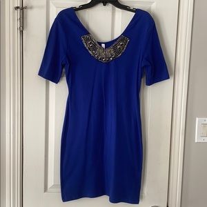 NWT blue Xhilaration Dress size Large